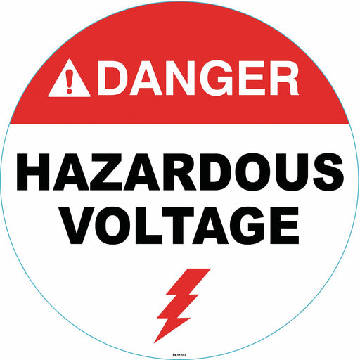Anti-Slip Floor Sign 17 in x 17 in Vinyl