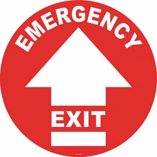 Anti-Slip Floor Sign 17 in x 17 in Vinyl