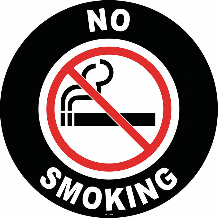 Anti-Slip Floor Sign 17 in x 17 in Vinyl