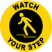 Anti-Slip Floor Sign 17 in x 17 in Vinyl
