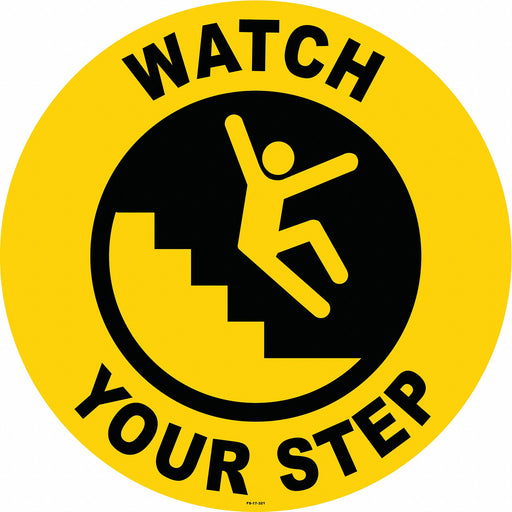 Anti-Slip Floor Sign 17 in x 17 in Vinyl