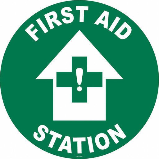 Anti-Slip Floor Sign 17 in x 17 in Vinyl