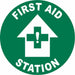 Anti-Slip Floor Sign 17 in x 17 in Vinyl