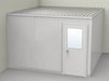 Modular In-Plant Office 12 ftx8 ftx12 ft