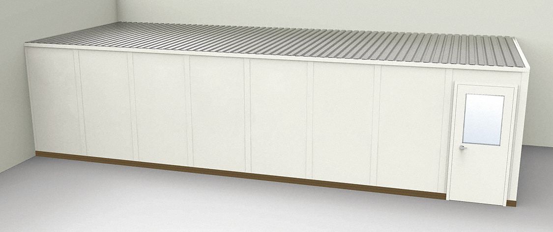 Modular In-Plant Office 12 ftx8 ftx32 ft