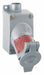 Receptacle Gray 20 A 2P3W Back 1PK