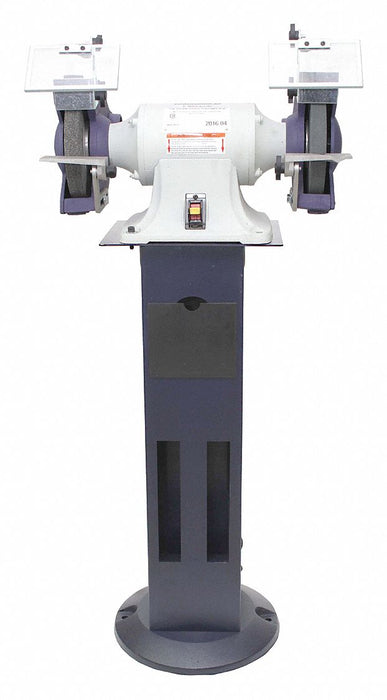 Bench Grinder w/Stand 8 36/120 Grit 1HP