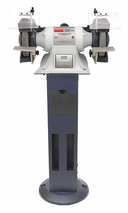 Bench Grinder w/Stand 8 36/120 Grit 1HP