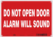 Safety Sign 7 in x 10 in Glow Vinyl