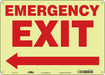 Safety Sign 10 in x 14 in Polyethylene