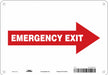Safety Sign 7 in x 10 in Polyethylene