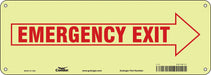 Safety Sign 5 in x 14 in Polyethylene