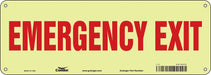 Safety Sign 5 in x 14 in Polyethylene