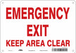 Safety Sign 7 in x 10 in Polyethylene