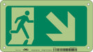Safety Sign 4 1/2 in x 8 in Aluminum