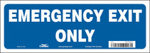 Safety Sign 5 in x 14 in Vinyl