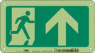 Safety Sign 4 1/2 in x 8 in Aluminum