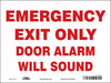 Safety Sign 9 in x 12 in Vinyl