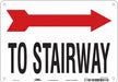 Safety Sign 7 in x 10 in Aluminum