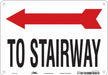 Safety Sign 7 in x 10 in Polyethylene