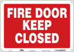 J7052 Safety Sign 10 in x 14 in Aluminum