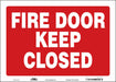 J7052 Safety Sign 10 in x 14 in Vinyl