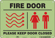 Safety Sign 7 in x 10 in Polyethylene