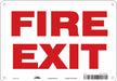 Safety Sign 7 in x 10 in Polyethylene