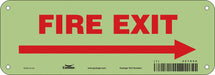 Safety Sign 3 1/2 x 10 in Polyethylene