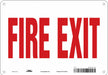 Safety Sign 7 in x 10 in Aluminum