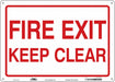 J9268 Safety Sign 10 in x 14 in Aluminum