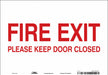Safety Sign 7 in x 10 in Vinyl
