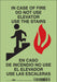 J9271 Safety Sign 10 in x 7 in Glow Vinyl