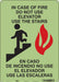 J9271 Safety Sign 14 in x 10 in Polyethylene