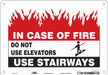 Safety Sign 7 in x 10 in Aluminum