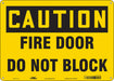 Safety Sign 10 in x 14 in Aluminum