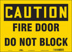 Safety Sign 10 in x 14 in Vinyl
