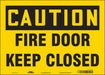 Safety Sign 10 in x 14 in Vinyl