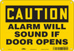 Safety Sign 7 in x 10 in Aluminum