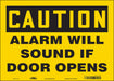 Safety Sign 10 in x 14 in Vinyl