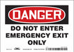 Safety Sign 5 in x 7 in Vinyl