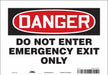 Safety Sign 7 in x 10 in Vinyl