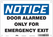 Safety Sign 7 in x 10 in Aluminum