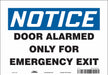 Safety Sign 7 in x 10 in Vinyl