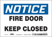 Safety Sign 5 in x 7 in Vinyl