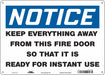 Safety Sign 10 in x 14 in Polyethylene