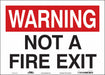 J9288 Safety Sign 10 in x 14 in Vinyl
