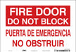 Safety Sign 7 in x 10 in Vinyl