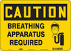 Safety Sign 10 inx14 in Polyethylene