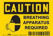 Safety Sign 3.5in x 5in Vinyl